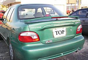Hyundai Accent 2DR VIS Racing Factory Style Spoiler with LED - 96HYACC2DOE-003