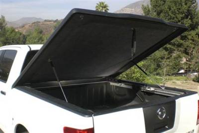 Cal Lidz Black Fiberglass Tonneau Cover 123303B