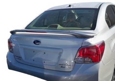 Subaru Impreza California Dream Custom Style Spoiler with Light - Unpainted - 162L