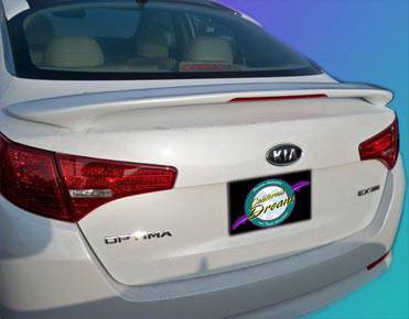 Kia Rio California Dream Custom Style Spoiler with Light - Unpainted - 162L