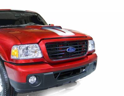 3dCarbon - Ford Ranger 3dCarbon Hood Scoop - 691278 - Image 2