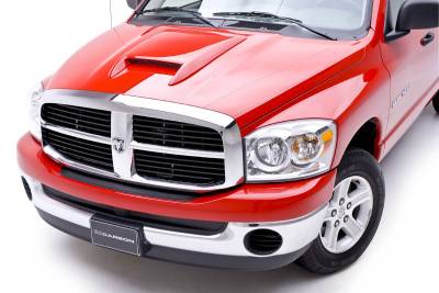 3dCarbon - Dodge Ram 3dCarbon Hood Scoop - 22 Inch - 691321 - Image 2