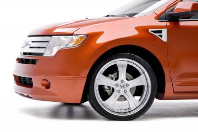 3dCarbon - Lincoln MKX 3dCarbon Fender Vents with Octagon Grille - Pair - 691524 - Image 3