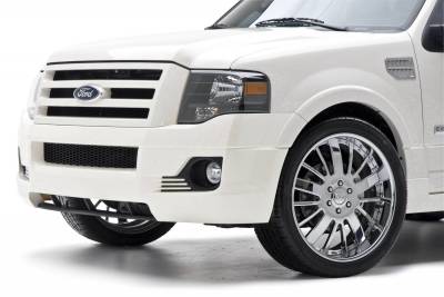 3dCarbon - Ford Expedition 3dCarbon Fender Vents - Chrome Plated - Pair - 691542 - Image 3