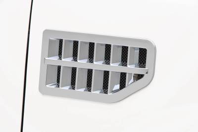 3dCarbon - Ford Expedition 3dCarbon Fender Vents - Chrome Plated - Pair - 691542 - Image 4