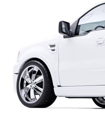 3dCarbon - Ford Expedition 3dCarbon Fender Vents - Chrome Plated - Pair - 691542 - Image 5