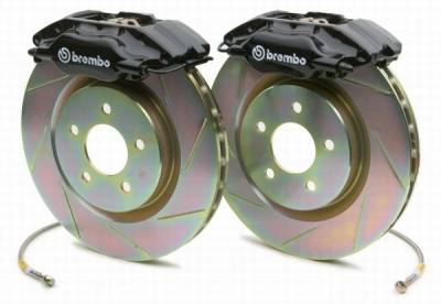 Brembo - Ford F150 Brembo Gran Turismo Brake Kit with 4 Piston 355x32 Disc & 2-Piece Rotor - Front - 1Bx.8018A - Image 3