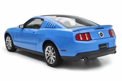 3dCarbon - Ford Mustang 3dCarbon Window Louvers- with Gel Decals - 691606 - Image 2