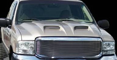 Ford Superduty APM Plastic G-Force Power Hood Functional Hood - Painted - 801150