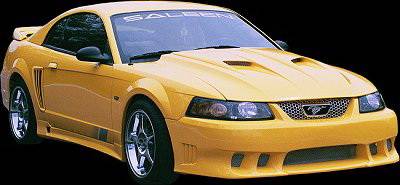 Ford Mustang APM Fiberglass Non-Functional Hood - Primed - 811112