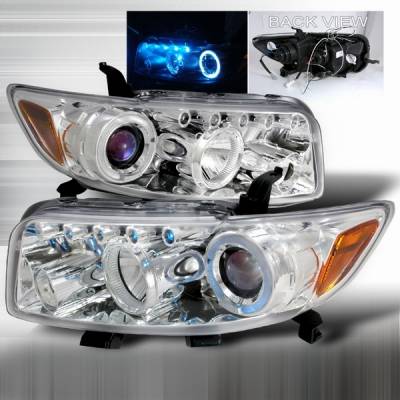 Scion xB Custom Disco Blue Projector Headlights - 2LHP-XB08B-TM