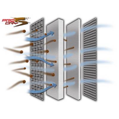 Ford F350 aFe MagnumFlow Pro-Dry-S OE Replacement Air Filter - 11-10004