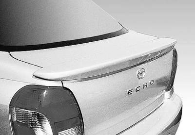 ABS Plastic Unpaint OE Style Rear Spoiler Wing+Brake Light for 2001-2005 Echo