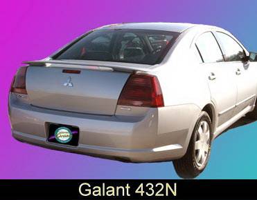 Mitsubishi Galant California Dream Custom Style Spoiler - Unpainted - 432N