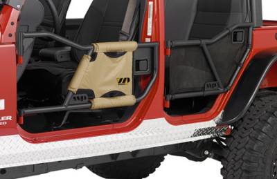 Jeep Wrangler Warrior Tube Door Mesh Cover - 90775