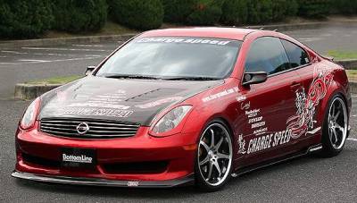 Infiniti G35 2DR Chargespeed Bottom Line Full Lip Kit - 5PC