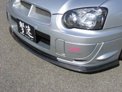 Chargespeed - Subaru Impreza Chargespeed Peanut Eye Latter Bottom Line Type-1 Full Lip Kit - 5PC - Image 2