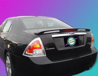 Lincoln MKZ California Dream Custom Style Spoiler with Light - Unpainted - 704L