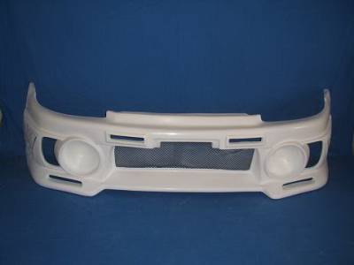 Honda Civic 2DR Bay Speed EVO 3 Style Front Bumper - 8215EV3