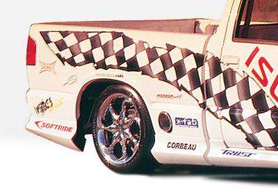 Isuzu Hombre VIS Racing Custom Style Left Rear Quarter Flare - 890007-3