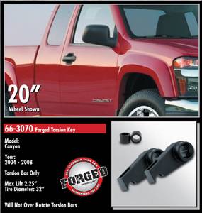 ReadyLift Forged Torsion Key Suspension Leveling Kit - 2.25 Inch Lift 33 Inch Ma