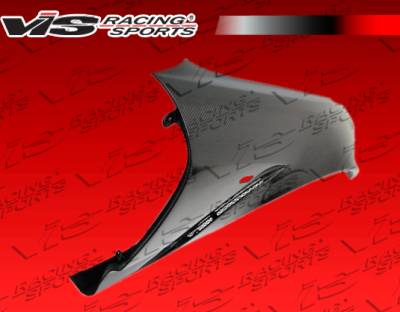 VIS Racing - Honda S2000 VIS Racing Ami Carbon Front Fenders with Extension - 30mm - 00HDS2K2DAMI-007C - Image 2