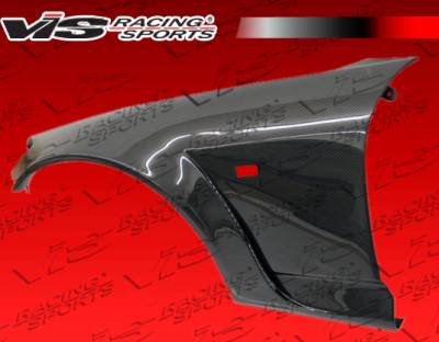 VIS Racing - Honda S2000 VIS Racing Ami Carbon Front Fenders with Extension - 30mm - 00HDS2K2DAMI-007C - Image 3