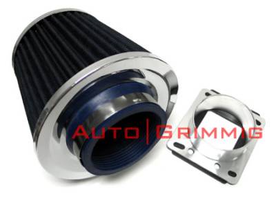 BMW E30 Air Intake Filter with Mass Air Flow Adapter