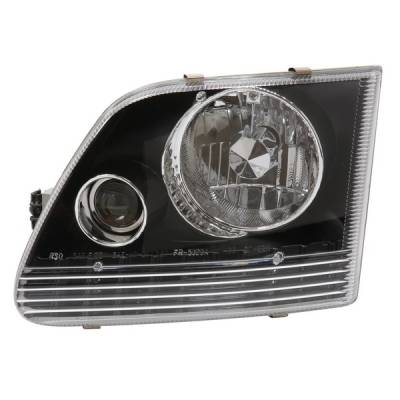 Ford F250 APC Headlights with Projector Foglights & Chrome Housing - 403620HL
