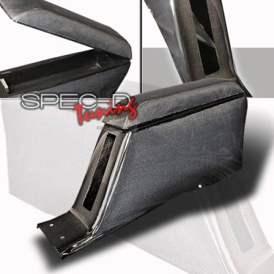 Honda Civic Custom Disco Real Carbon Fiber Arm Rest Console - ARC-CV92-ATW