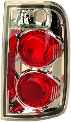GMC Envoy APC Euro Taillights with Chrome Housing - 404115TLR