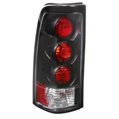 GMC Sierra APC Euro Taillights with Black Housing - 404118TLB