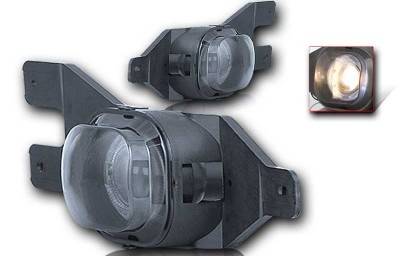 Ford F250 WinJet Halo Projector Fog Light - Smoke - WJ30-0062-11