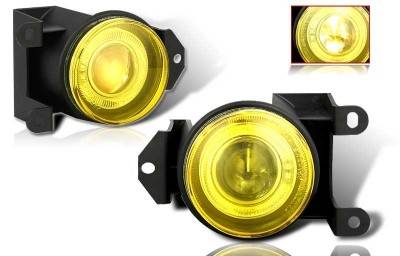GMC Yukon WinJet Halo Projector Fog Light - Yellow - WJ30-0064-12