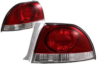 APC - APC Red and Clear Taillights - 404141TL-RC - Image 1