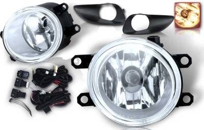 Toyota Yaris WinJet OEM Fog Light - Clear - Wiring Kit Included - WJ30-0074-09