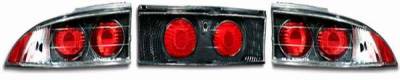 APC Euro Taillights with Carbon Fiber Housing - Gen 1 Style - 404166TLCF