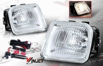 Honda Civic WinJet OEM Fog Light - Clear - Wiring Kit Included - WJ30-0083-09