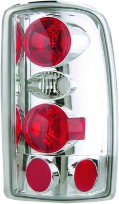 Chevrolet Suburban APC Euro Taillights with Chrome Housing - 404203TLR