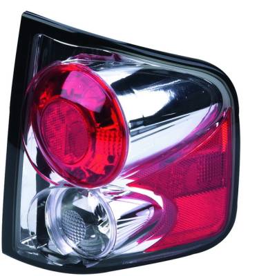 Isuzu Hombre APC Euro Taillights with Chrome Housing - Next Generation - 404512TLR