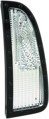 Lincoln Navigator APC Euro Taillights with Chrome Housing - Next Generation - 404536TLR