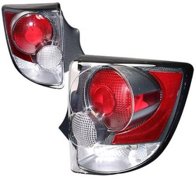 APC Euro Taillights with Carbon Fiber Housing - Gen 2 Style - 404562TLCF