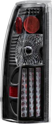 GMC Yukon APC Diamond Cut Taillights with Black Housing - 407507TLB