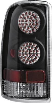 GMC Yukon APC Diamond Cut Taillights with Black Housing - 407508TLB