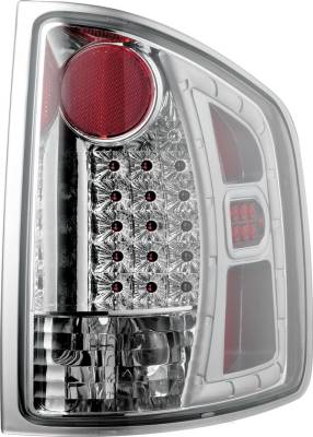 GMC S15 APC Diamond Cut Taillights with Chrome Housing - 407509TLC