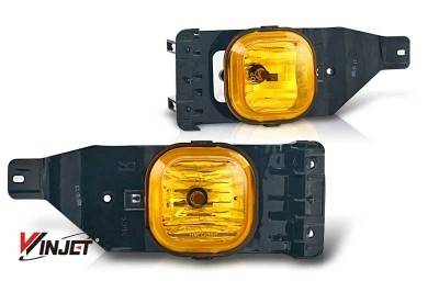 Ford F250 WinJet OEM Fog Light - Yellow - WJ30-0151-12