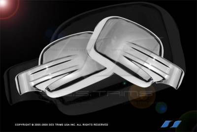 Jeep Liberty SES Trim ABS Chrome Mirror Cover - MC114F