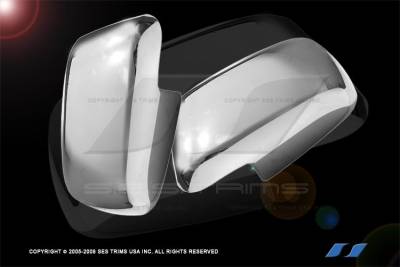 Nissan Frontier SES Trim ABS Chrome Mirror Cover - MC117F