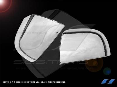 Hyundai Santa Fe SES Trim ABS Chrome Mirror Cover - MC151
