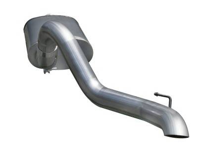 Jeep Wrangler aFe MachForce XP Cat-Back Exhaust System 409 SS - 49-46203